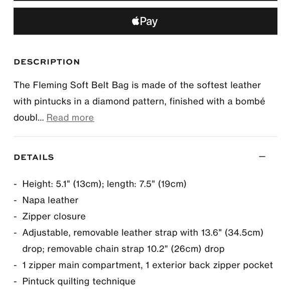 FLEMING SOFT CONVERTIBLE BELT BAG - Picture 14 of 14